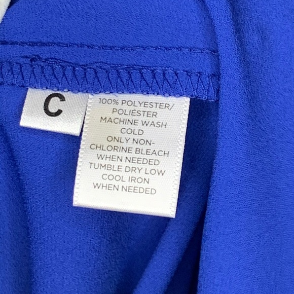 Loft Long Sleeve Electric Blue Blouse - Picture 4 of 4